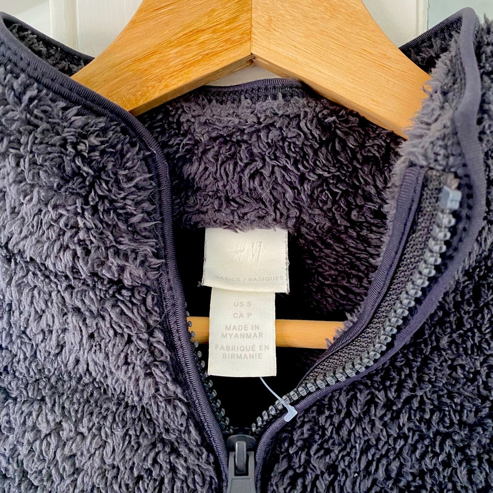 Charcoal Gray H&M 3/4 Zip